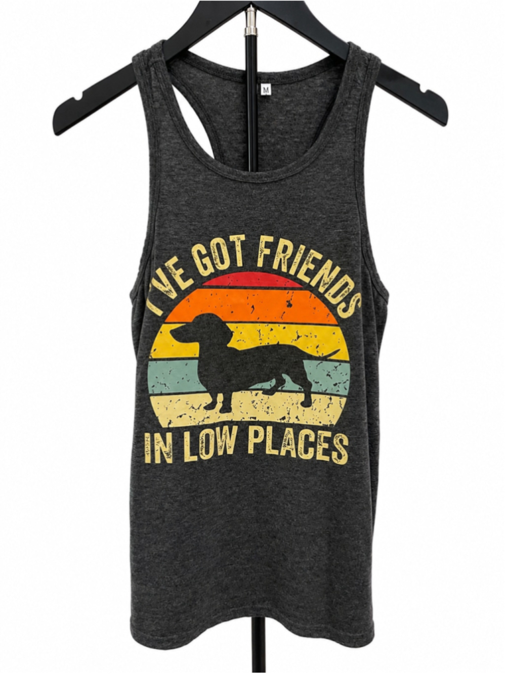 Friends in Low Places Dachshund Tank